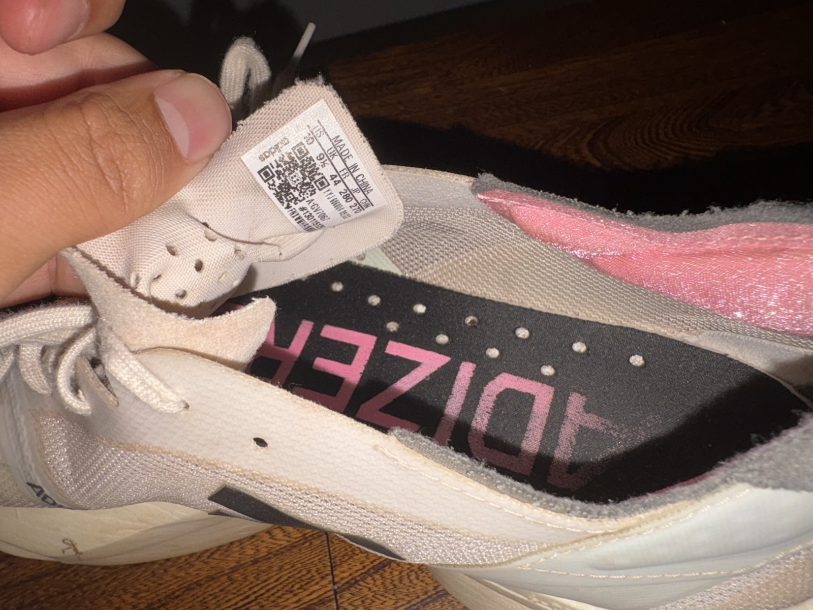 Size 10 – adidas Adizero Adios Pro 3 Low White Night Metallic