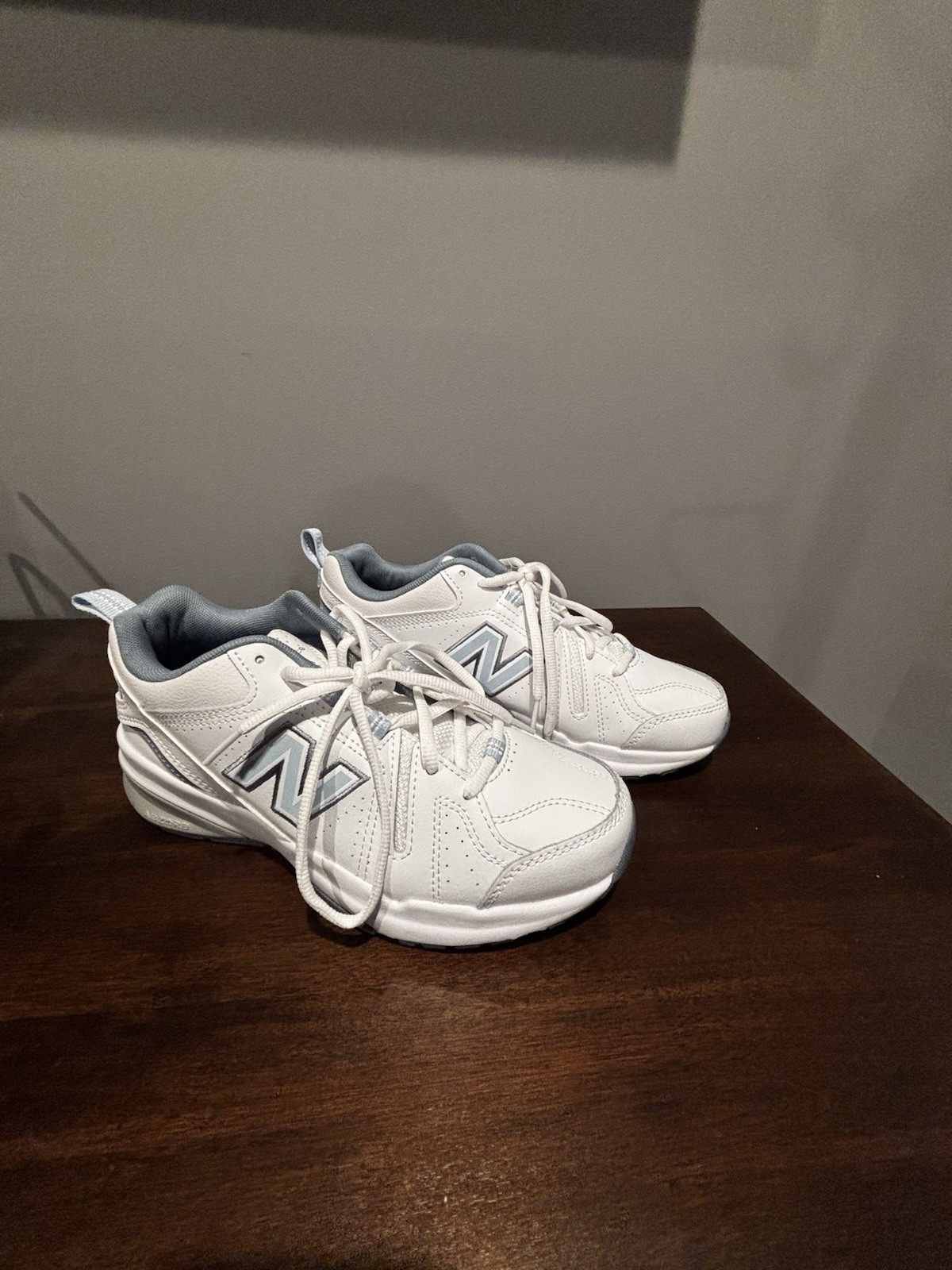 Size 7 – New Balance 608v5 White Light Blue W