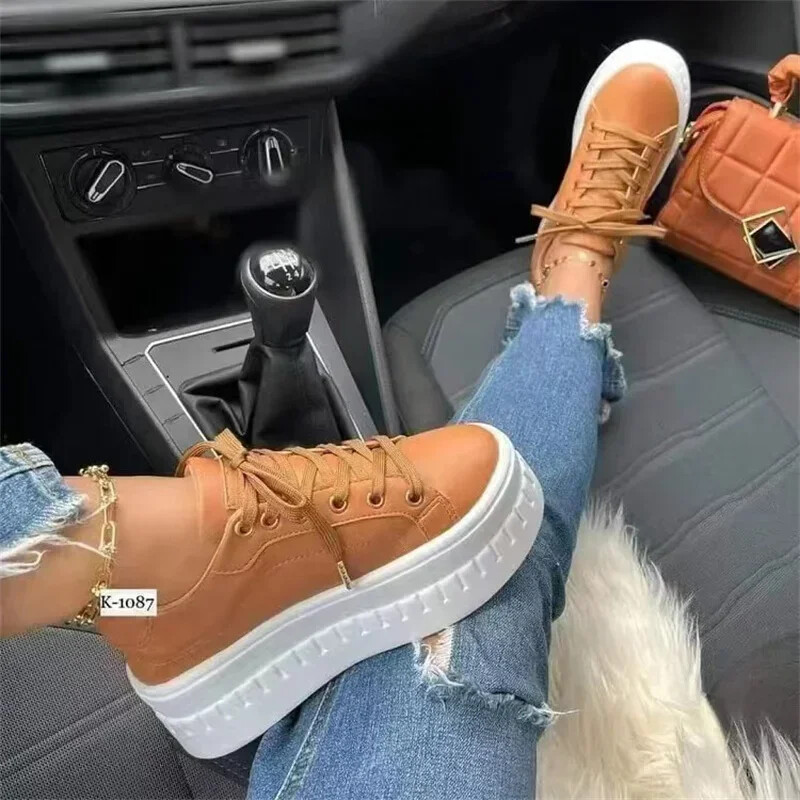 New Style Platform Shoes Woman Sneakers Fashion Ladies Trainers Baskets
