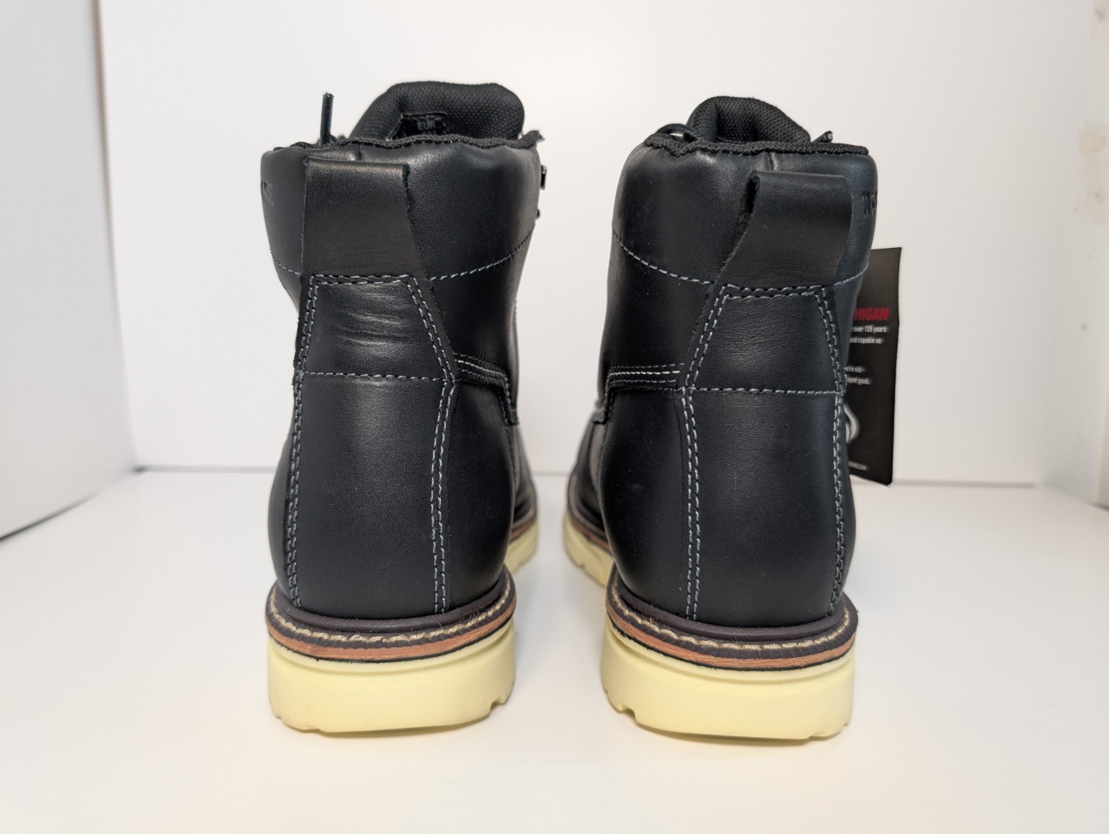 NEW Wolverine Men’s I-90 DuraShocks sz 10.5M Moc-Toe 6″ Industrial Safety Boot