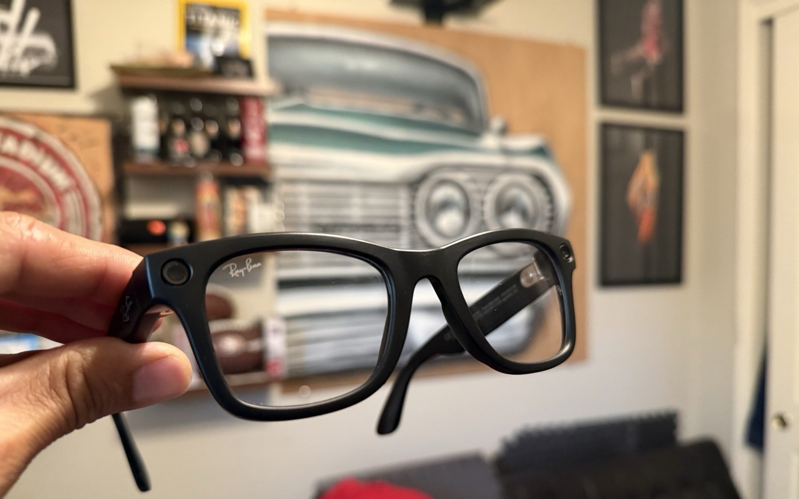 BNIB* MODIFIED “Stealth Mode” Ray-Ban Meta Wayfarer Gen 2 Graphite Lens.