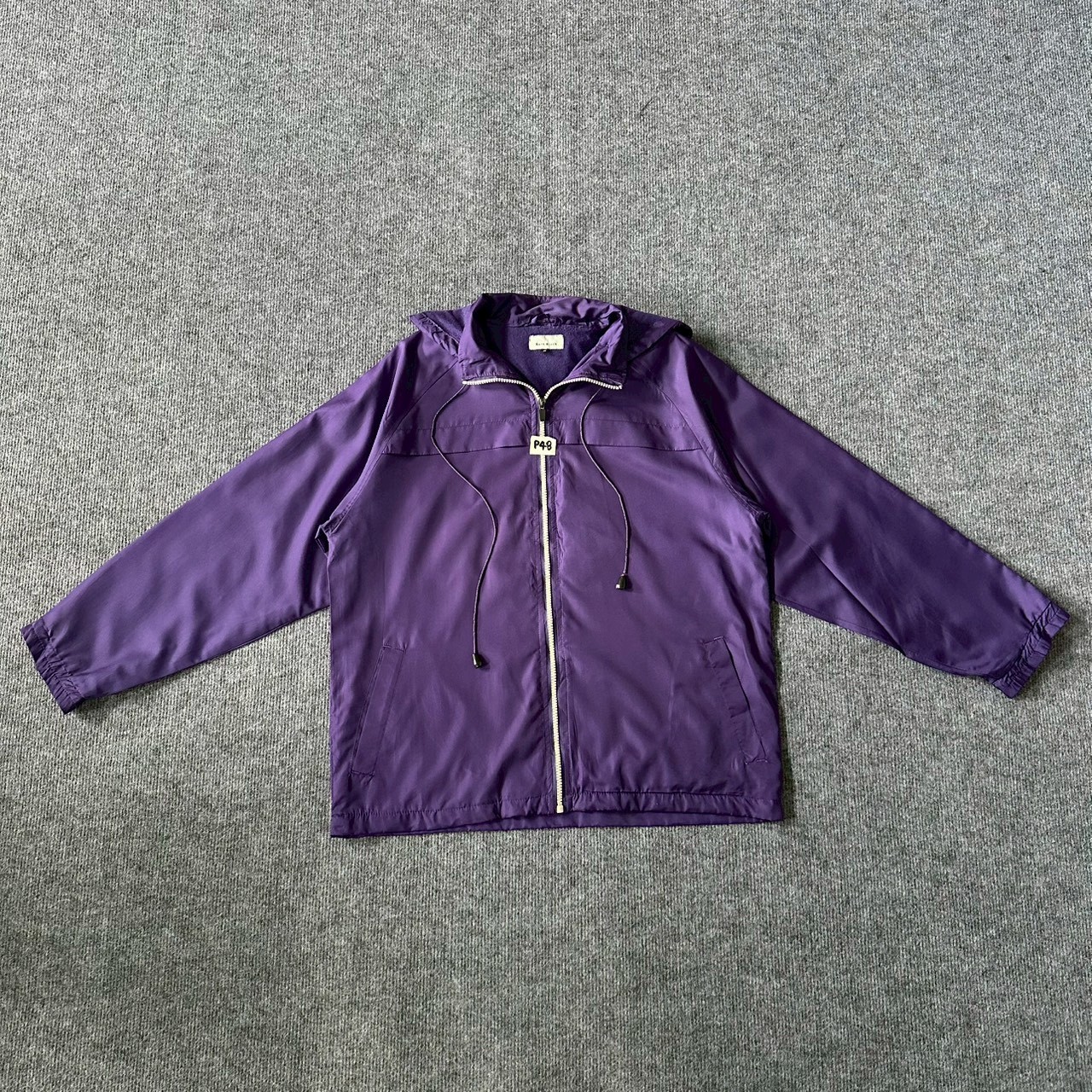 P48 Barn Black Jacket Purple Chest 44″ Length 26″ Sleeve 20″