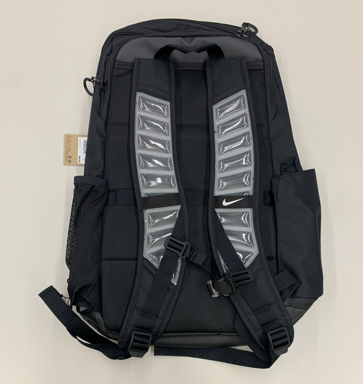 Nike Varsity Elite Backpack 32L Black Grey Air Cushion Basketball Bag HM9965