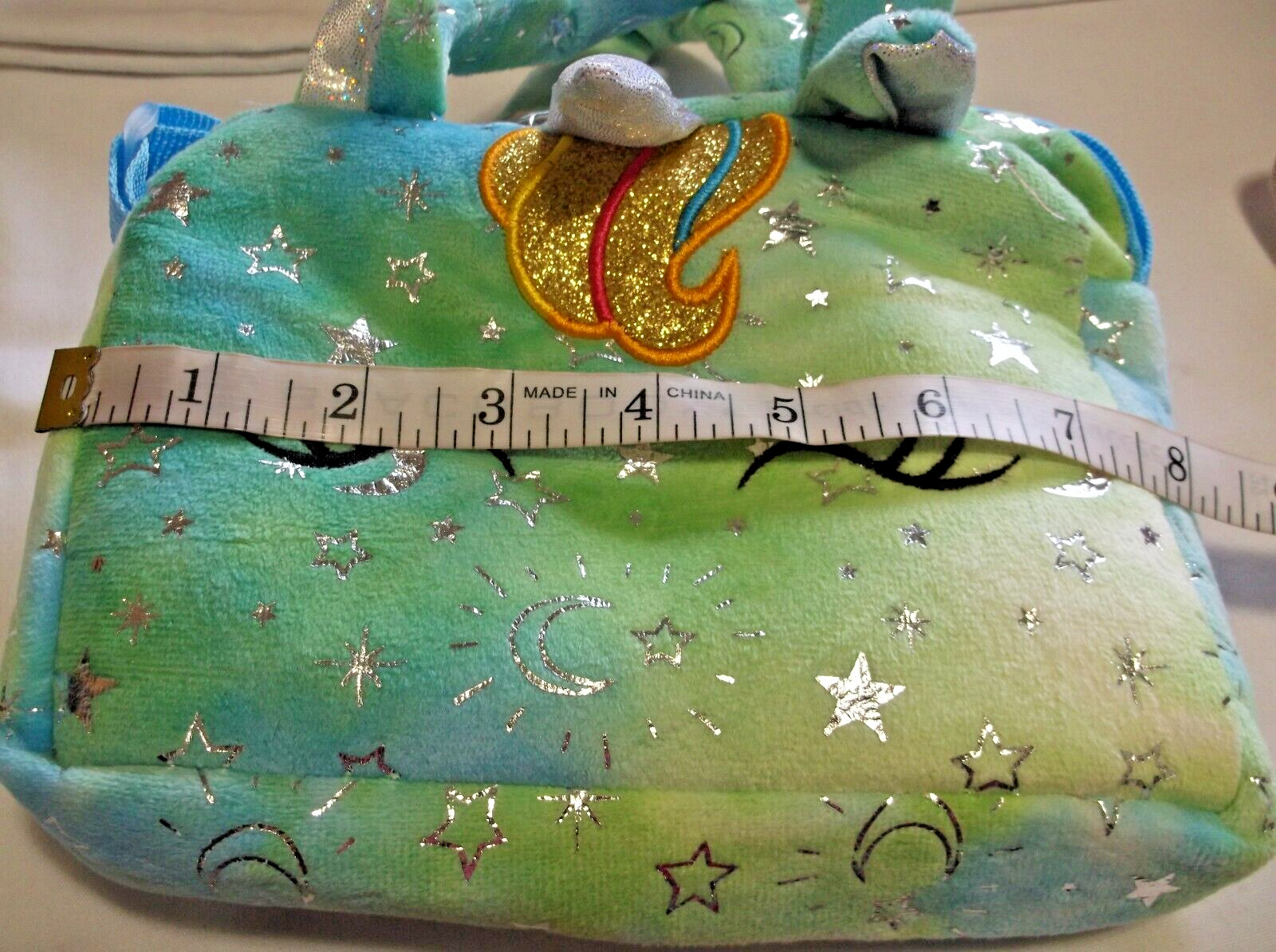 Random Color Girls Unicorn Corduroy soft Shoulder Bag Crossbody Size S NWOT