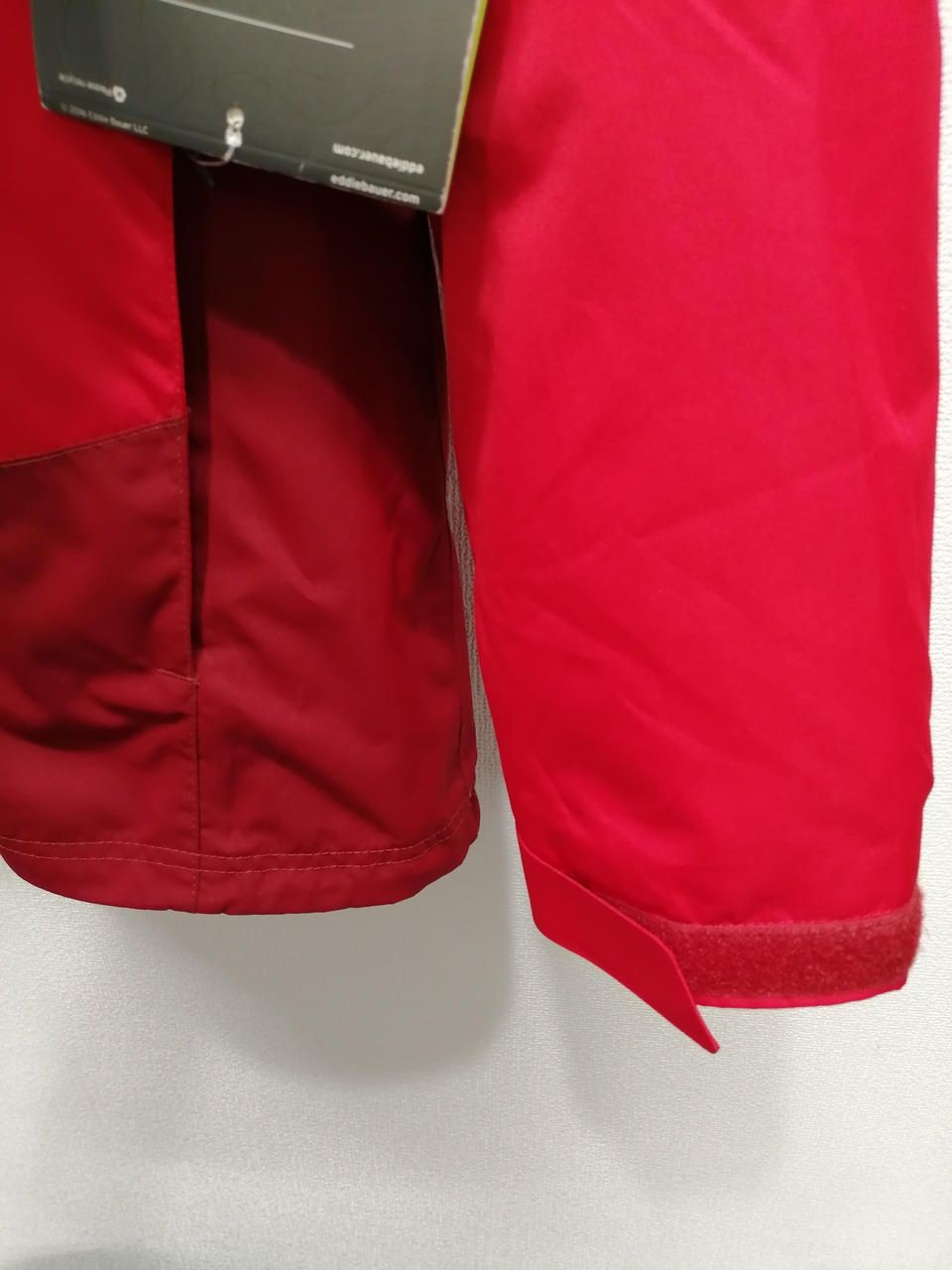 EDDIEBAUER Mountain Parka With Liner Red X Bordeaux Tag Medium Used