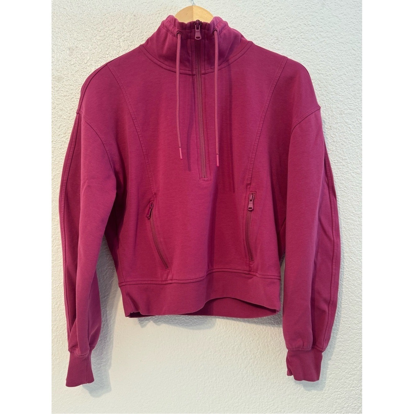 Old Navy Active Pink Dynamic Fleece Pullover