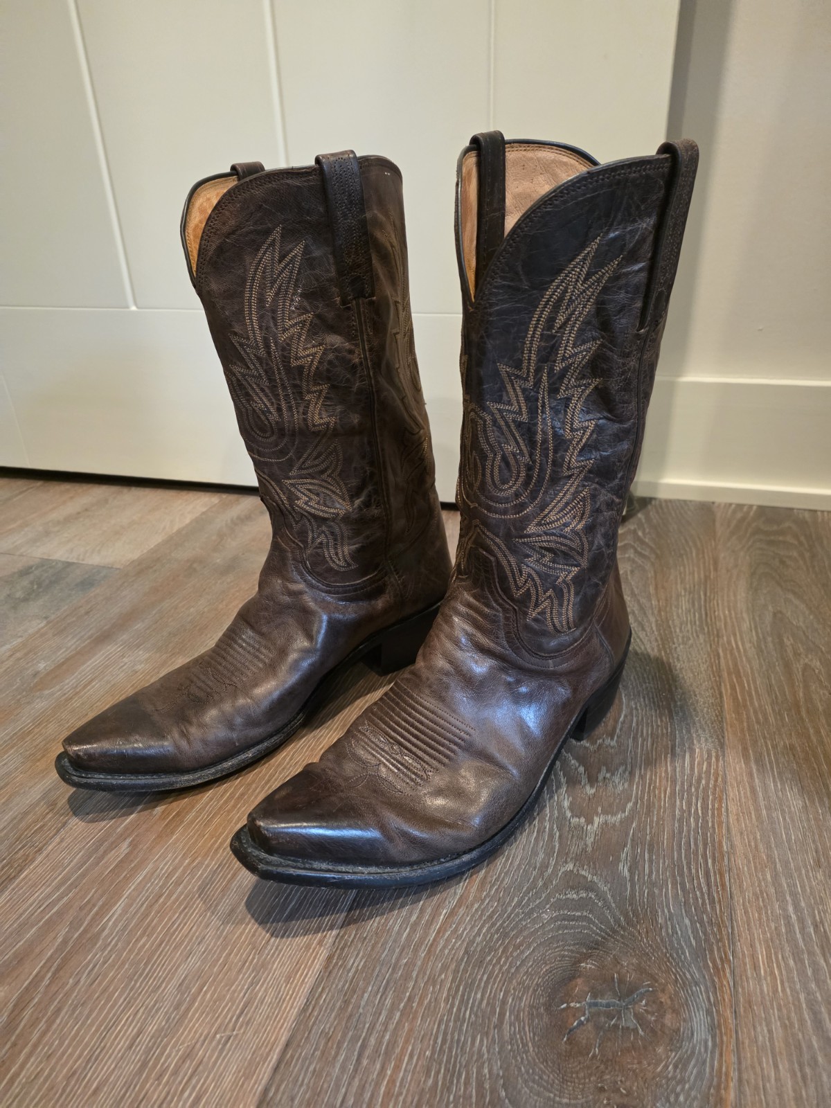 Lucchese Mens Boots 10.5 EE Corbin STYLE NO.N1556.54-NA-EE-10.5