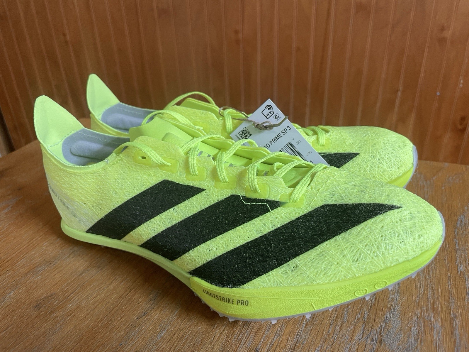 Adidas Adizero Prime SP 3 Lucid Lemon IH5800 Men’s Track Spikes Size 7.5