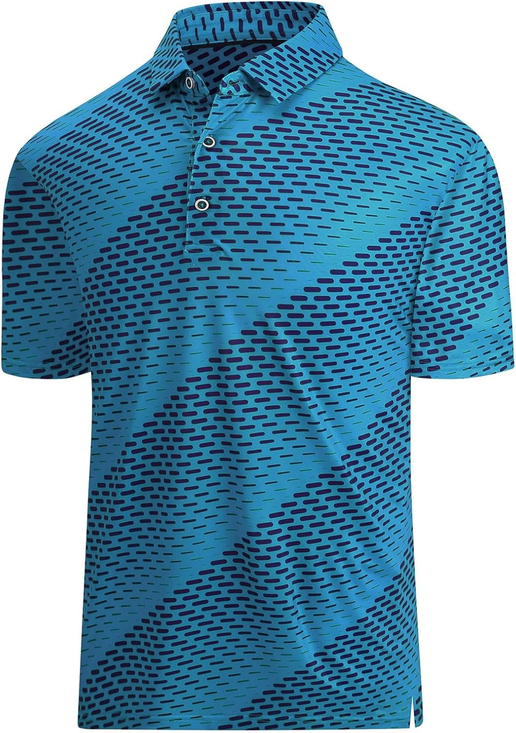 Men’s Dry Fit Golf Polo Shirt – Moisture Wicking Performance Short Sleeve Tee