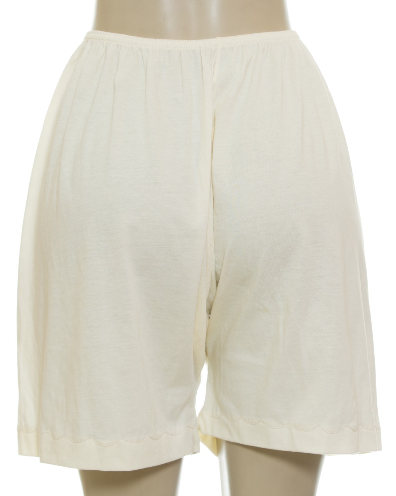 Women Cotton Blend Pettipants Bloomer Front Embroidery Sizes 5 6 7 8 9 10 11 12