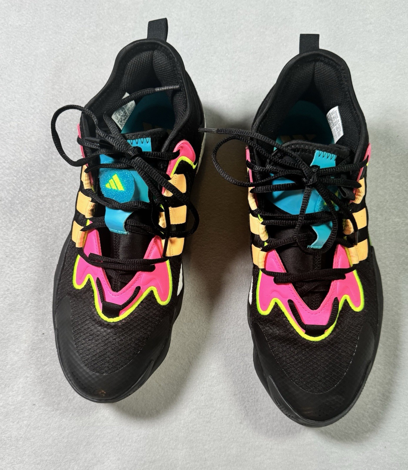 Adidas BYW Select Basketball Shoes ~Black Pink ~Size 10 (see description)