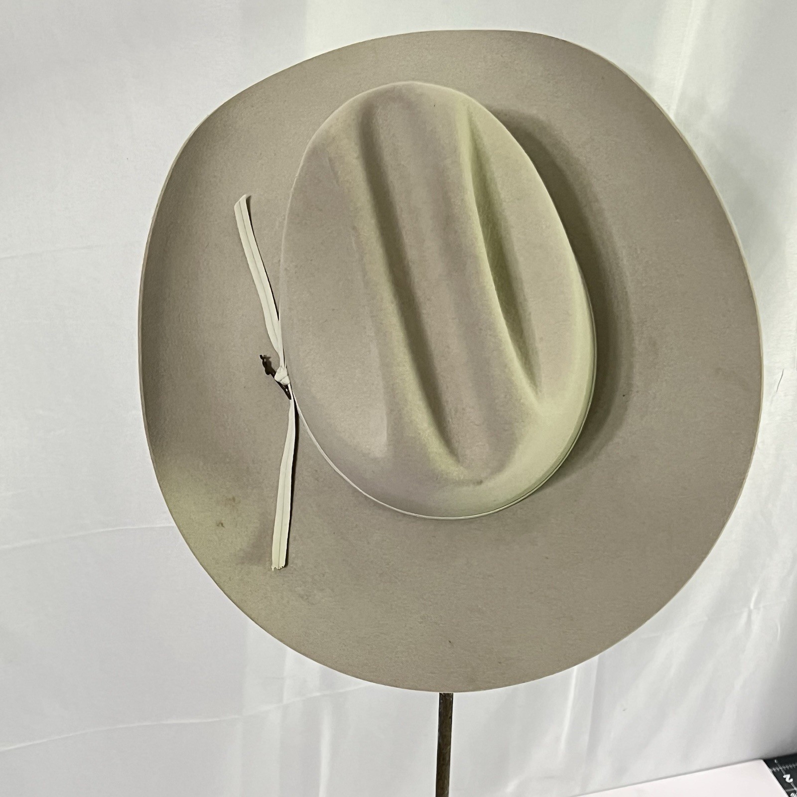 Stetson Rancher 6x Reg Fur Felt Hat Color Crystal Size 7 Long Oval