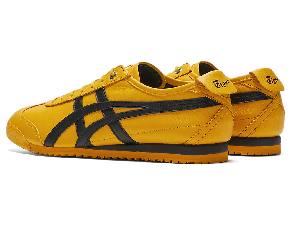 Onitsuka Tiger Mexico 66 SD 1183A872-752 Yellow Black Sneakers New Box