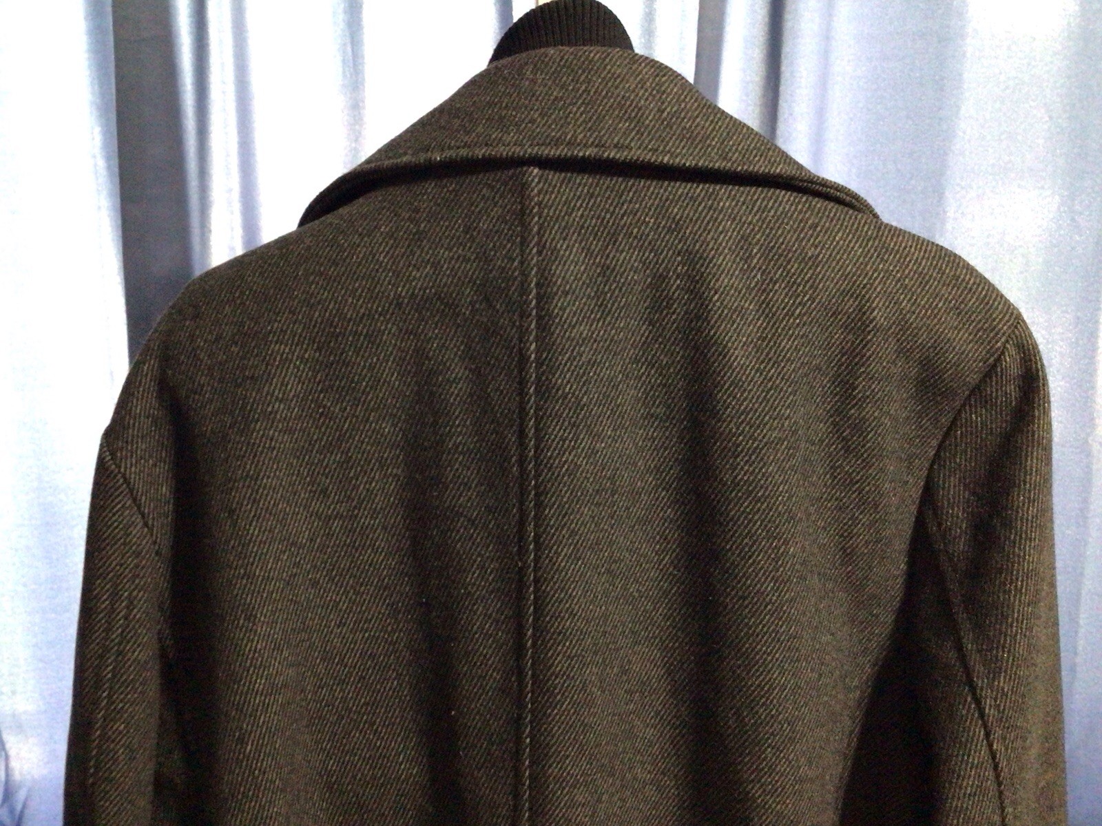 American Rag Gray 3 Button Quilted Zip Liner Rib Collar Long Sleeves Jacket XL