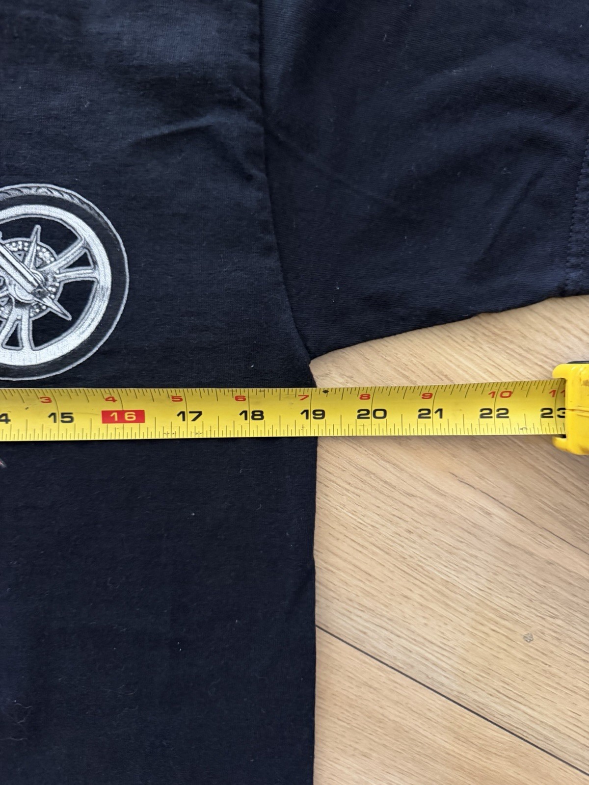 Vintage Biker Wrangler Chopper Graphic Shirt Medium 90s 00s Y2K