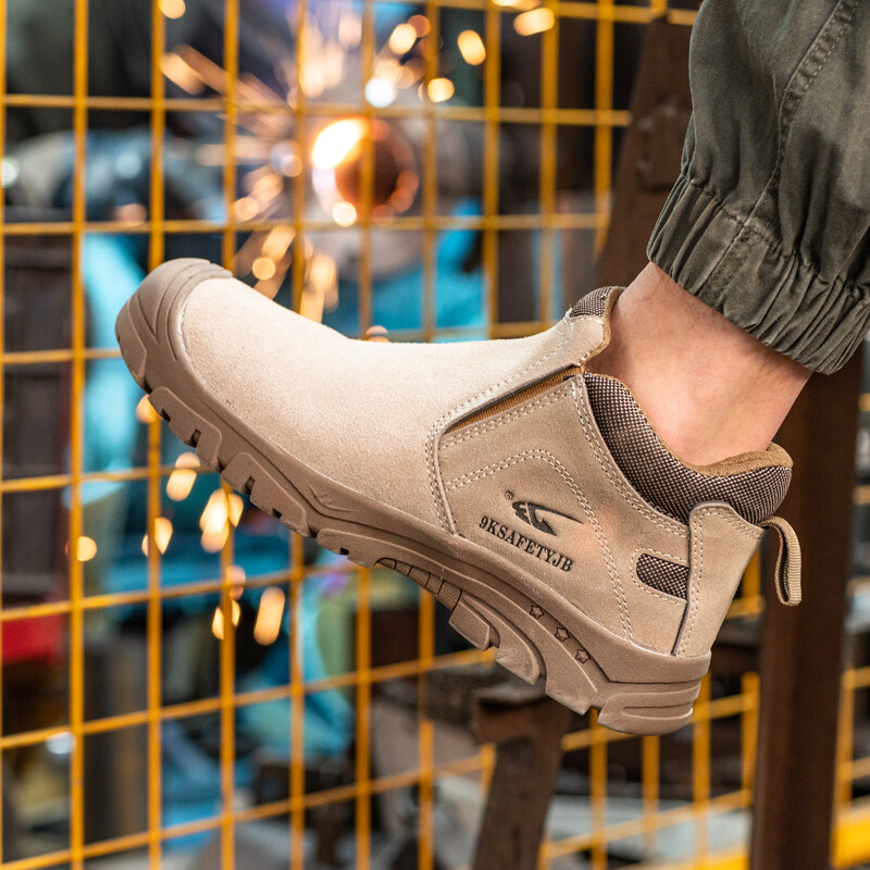 Botas De Trabajo Para Hombre Mens Welding Safety shoes Composite toe work boots