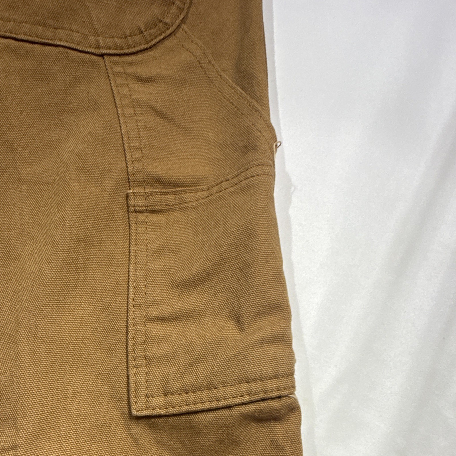 Dickies W541956 Brown Cotton Canvas Work Pants Men’s 34×30 Construction
