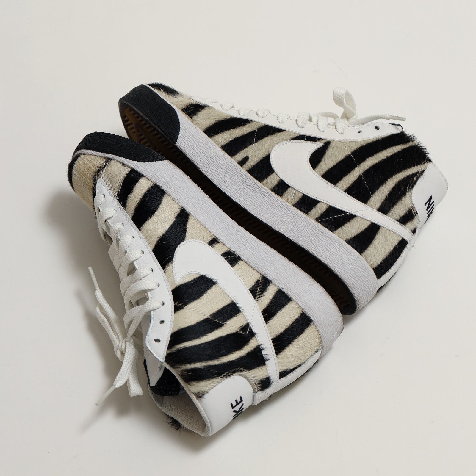 Nike Blazer Mid Premium ‘Zebra’ Womens 7.5 White Blanc 316959-111 2007