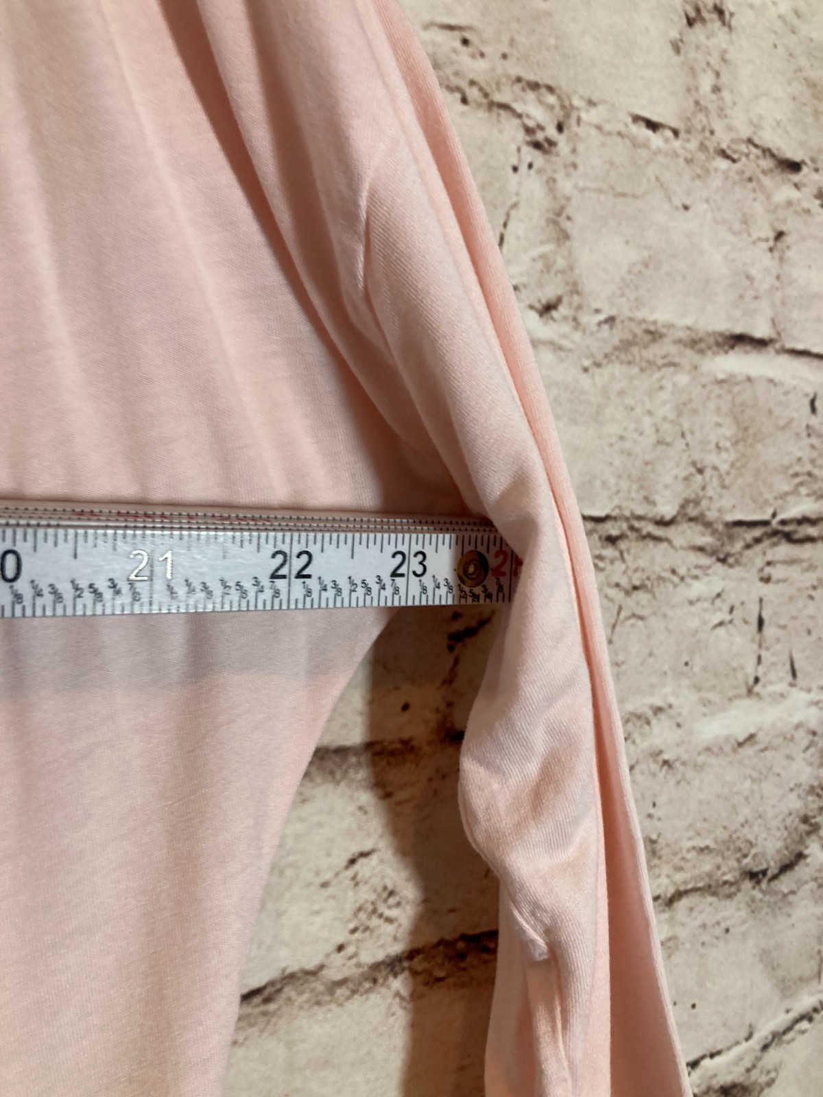 Old Navy Top Womens XL Powder Pink Cowl Neck Stretchy Layering Piece Capsule