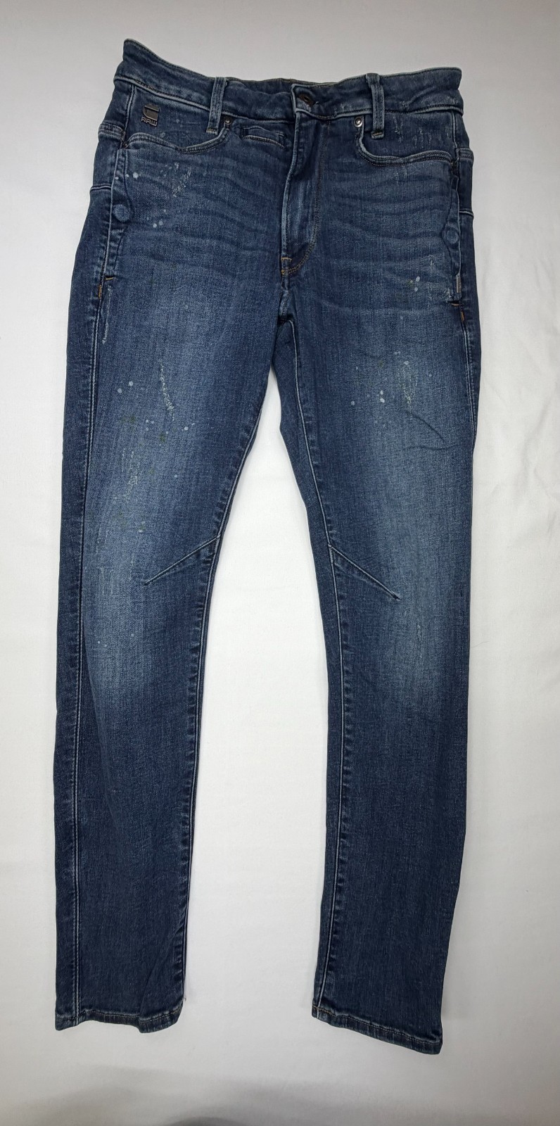 G-Start Raw Men’s Jeans Skinny D-STAQ 3D Slim Mid Rise Denim Size 28/30 Blue