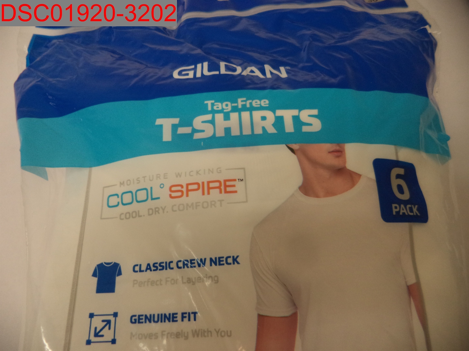 Stain, Gildan Men’s White 6 Pack Style G1100 Crew T-Shirts, Size M 883096168515