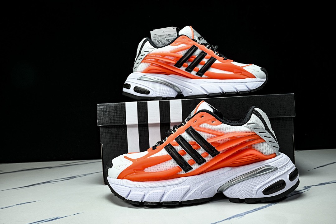 JP9277 ad**as Adistar Jellyfish Pharrell Williams Orange/Black Shoes Size 4-13