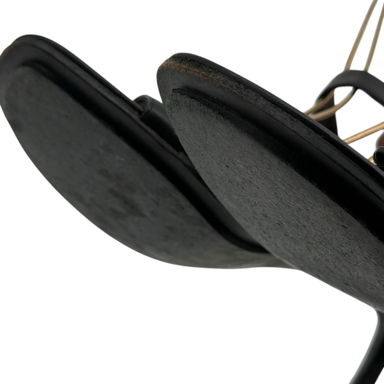 Ann Demeulemeester Vintage Strappy Heeled Sandals Womens 36.5 Black Langenlook