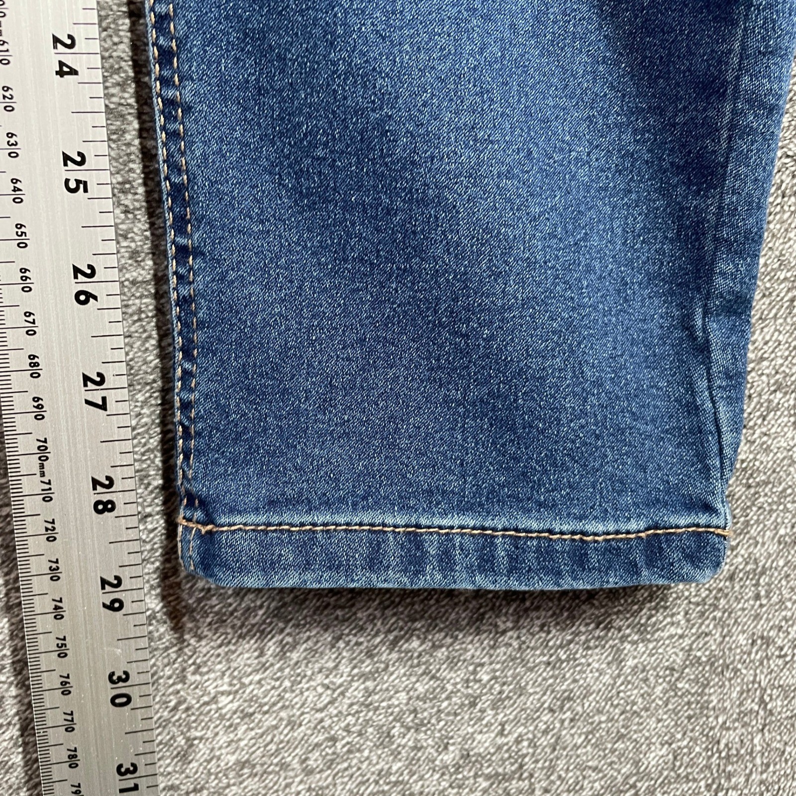 Angels Forever Young Jeans Womens 14/32 Everluxe Sculpt Skinny Blue High Rise