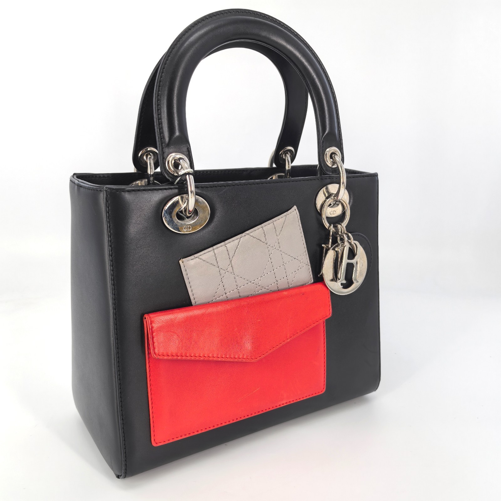 Calf Skin Leather Lady Dior Medium BF00257