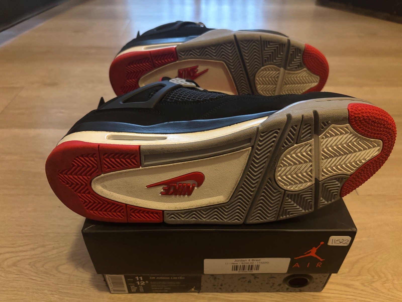 Size 11 – Jordan 4 Retro OG Mid Bred 2019