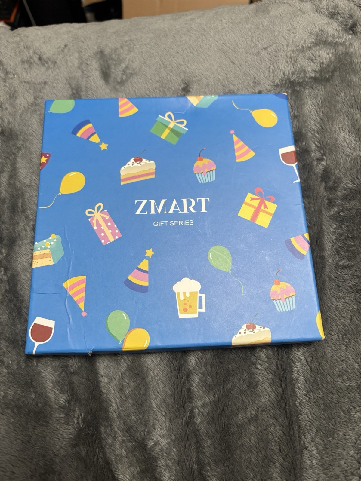 Zmart Funny 22 Year Old Birthday Novelty Socks Blue/Red Unisex Adults 10-12