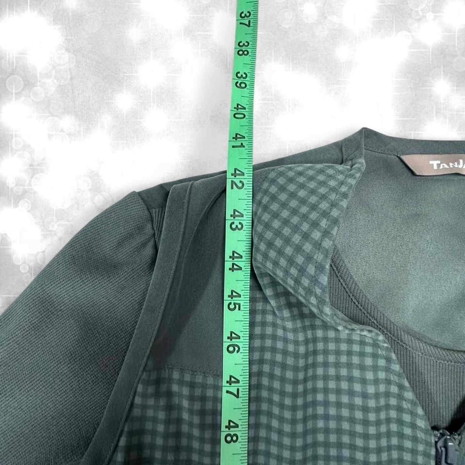 Academia Style Patch Work Cottagecore Muted Green Sweater Cardigan