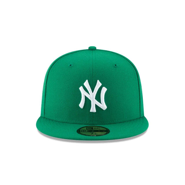 New York Yankees MLB NewEra 59FIFTY Fitted Cap HAT 5950 KELLY GREEN RETRO OG NEW