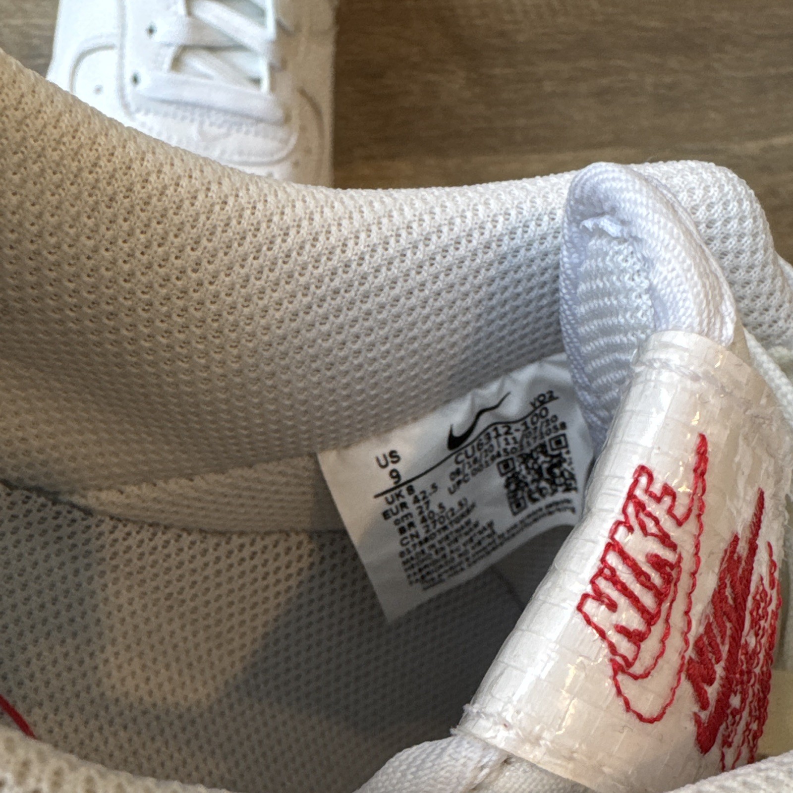 Nike Air Force 1 ’07 LX Low Rose White Shoes CU6312-100 Size 9 M