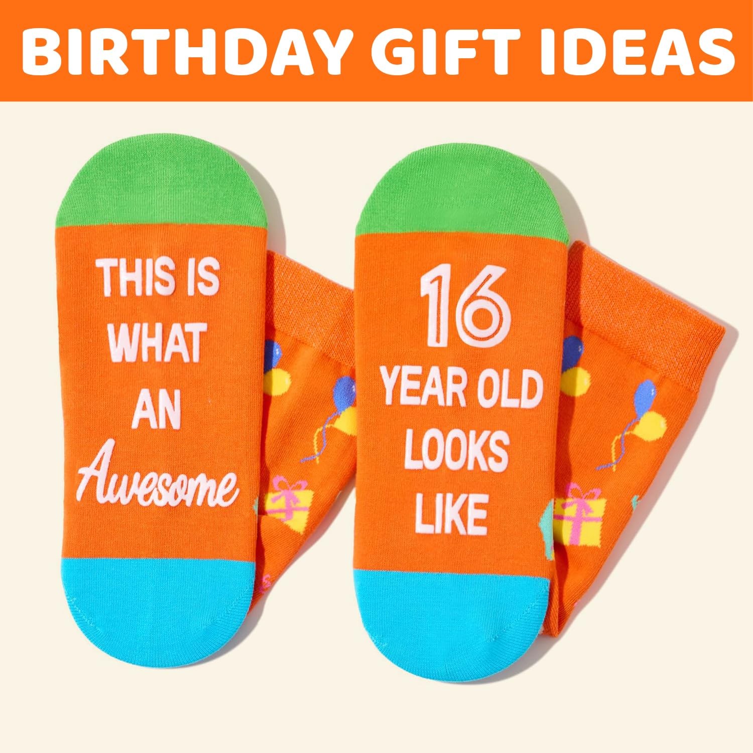 Zmart 16th Birthday Gifts Years Medium, Awesome 16 Year Old Looks Like Orange