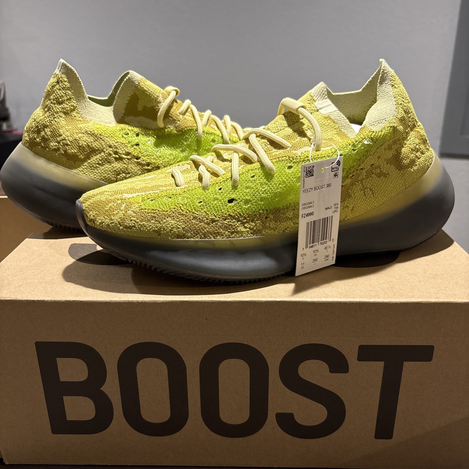 Adidas Yeezy Boost 380 Hylte, Men US 11, NWT In Box