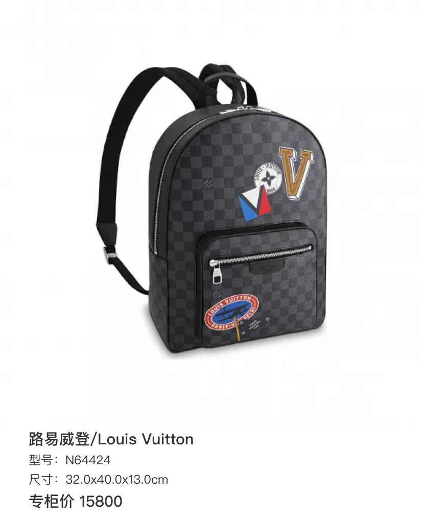 Louis Vuitton Pre-Owned Authentic Backpack N64424 32.0×40.0x13.0cm
