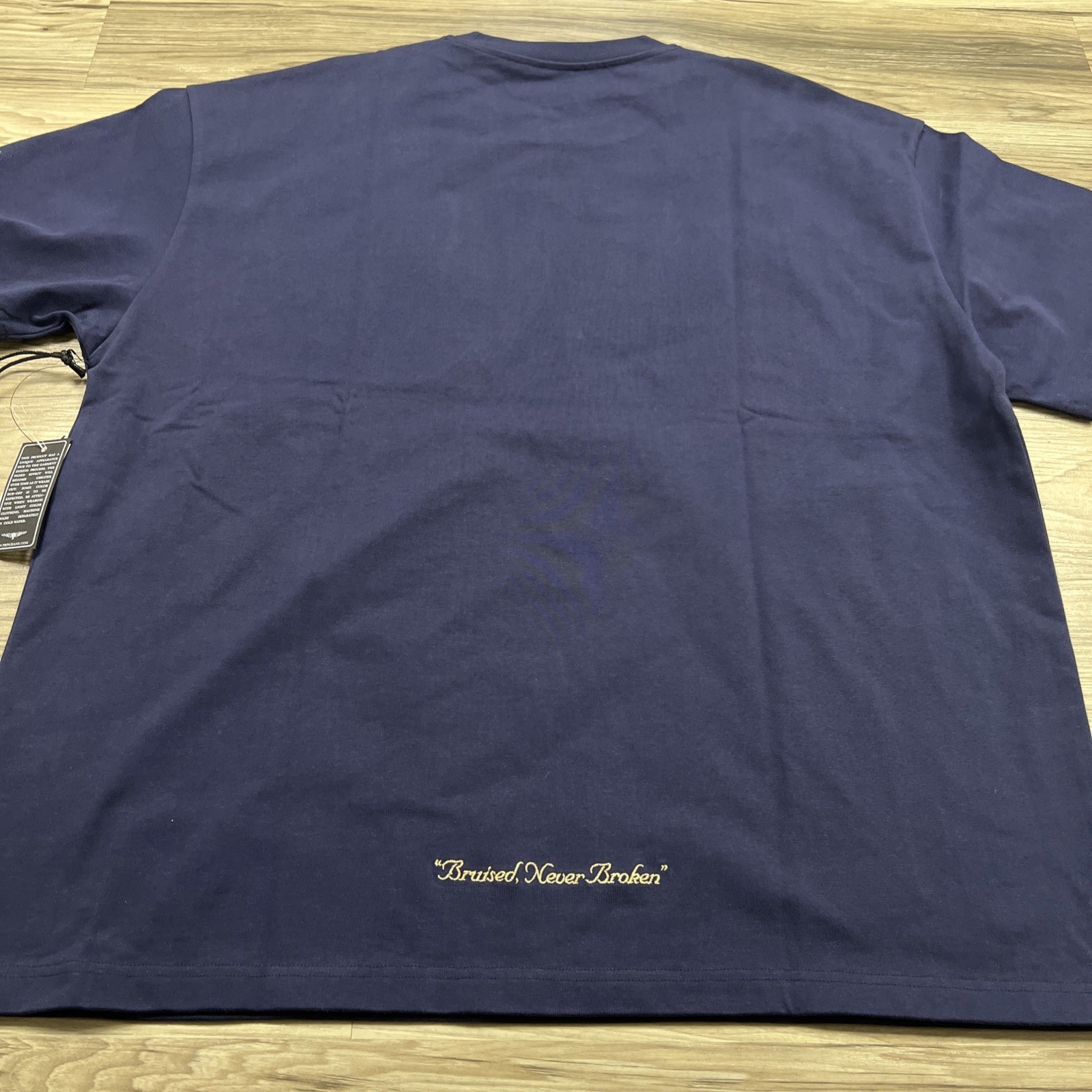 PRPS Fully embroidered Crane Design T-SHIRT 100% Cotton Men’s 3XL $108