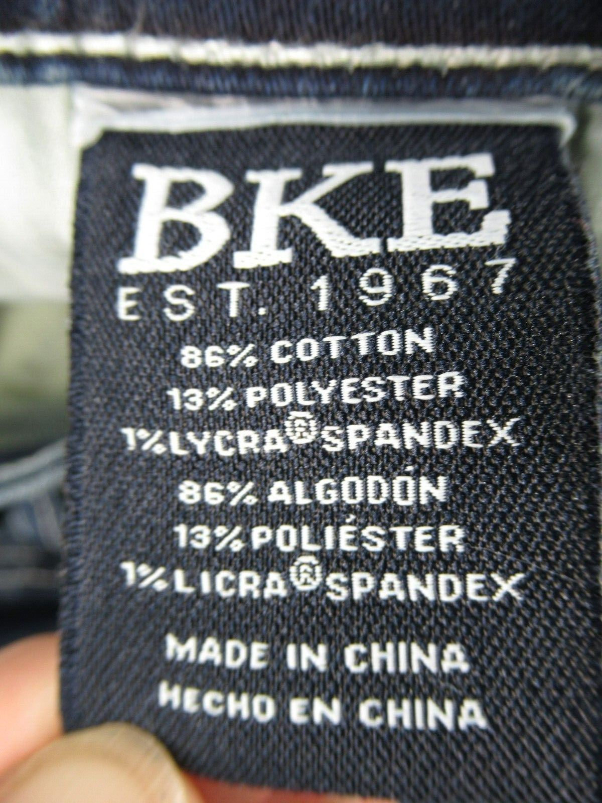 BKE Jeans Aiden Men’s 29×30 (Actual 28×28) Boot Cut Leg Medium Wash Blue