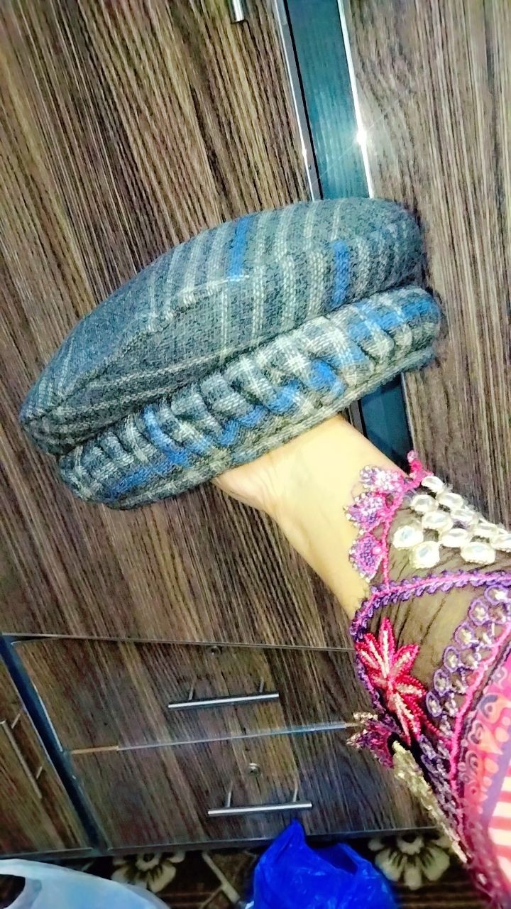 Afghan Pakol With Feather Chitrali Hand Made Pakol Hat Traditional Chitrali Pako