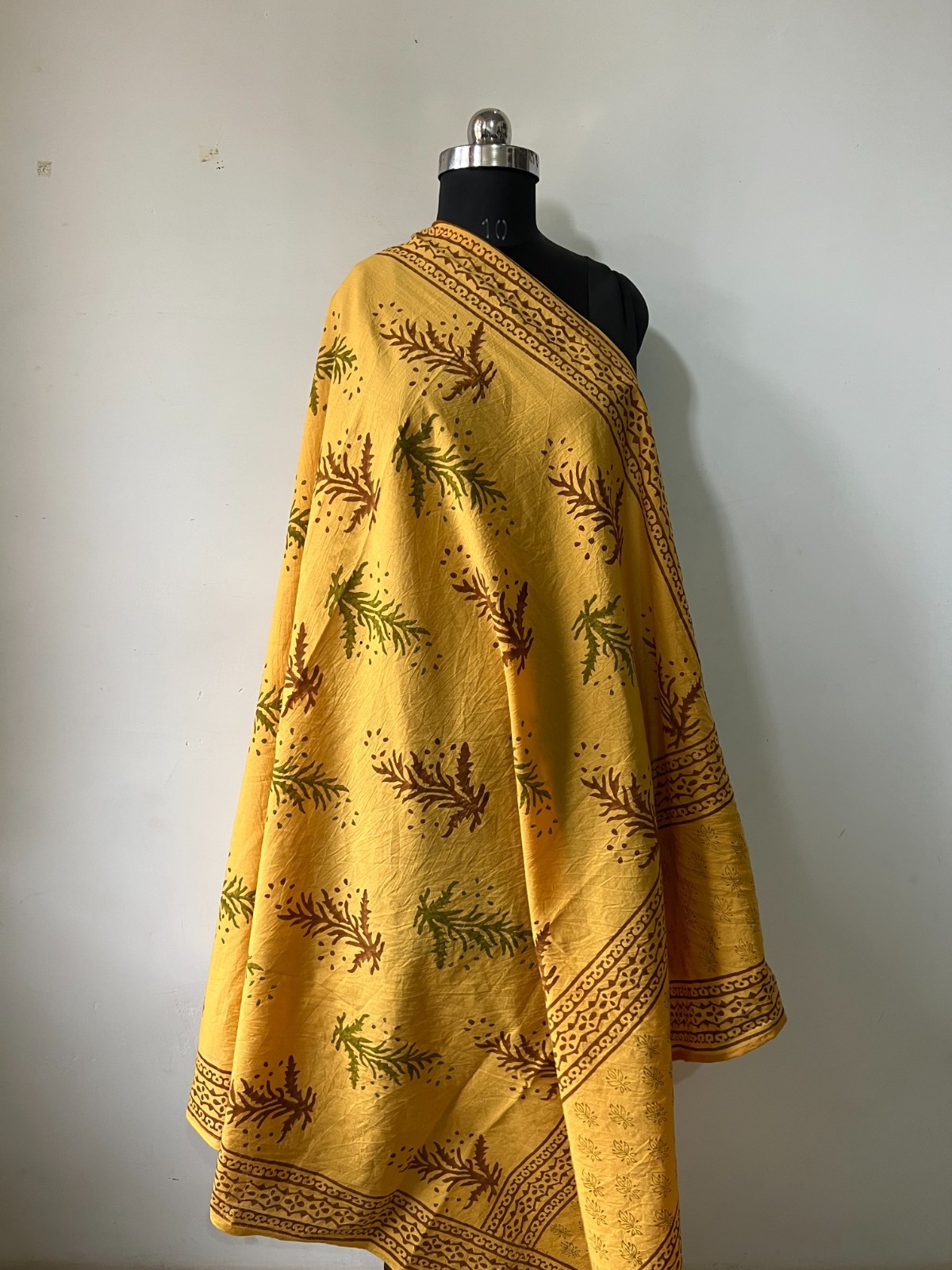 Block Printed Sarong Set, 100% Soft Cotton Beach Wrap, Scarf, Cover-Up