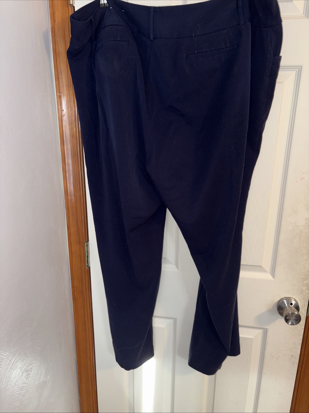 Rafaella Curvy Trouser Pants Plus Size 22W Dark blue Dress
