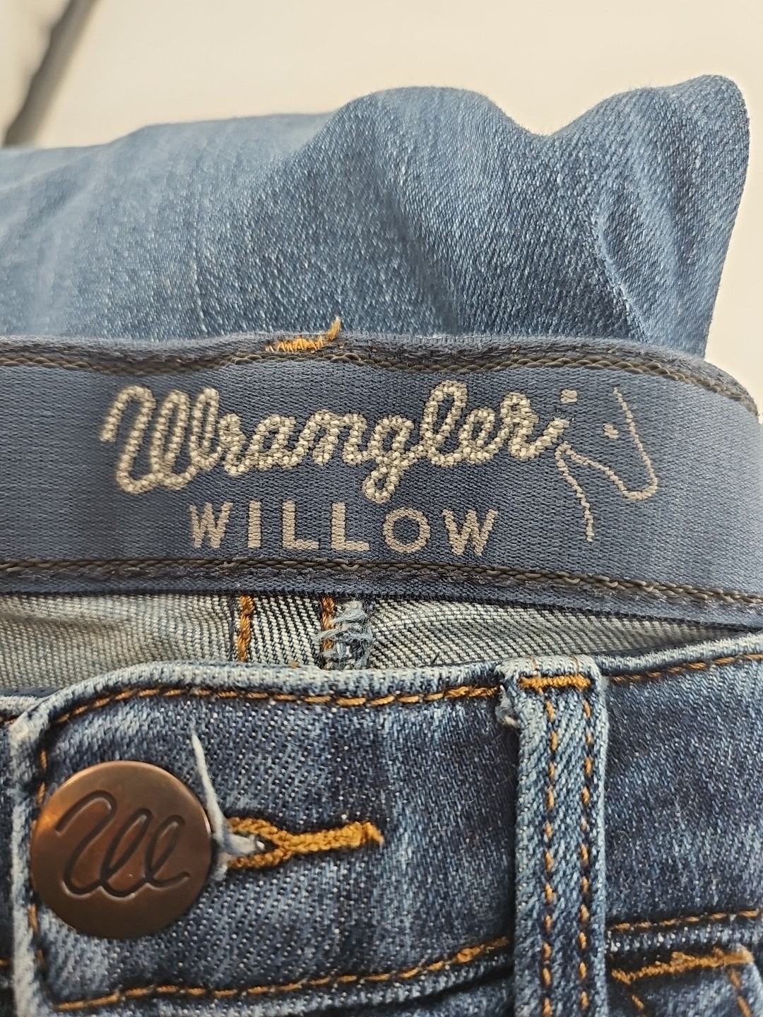 Wrangler Willow Ultimate Riding Womens Size 7X36 Bootcut Jeans 10WRW60AD