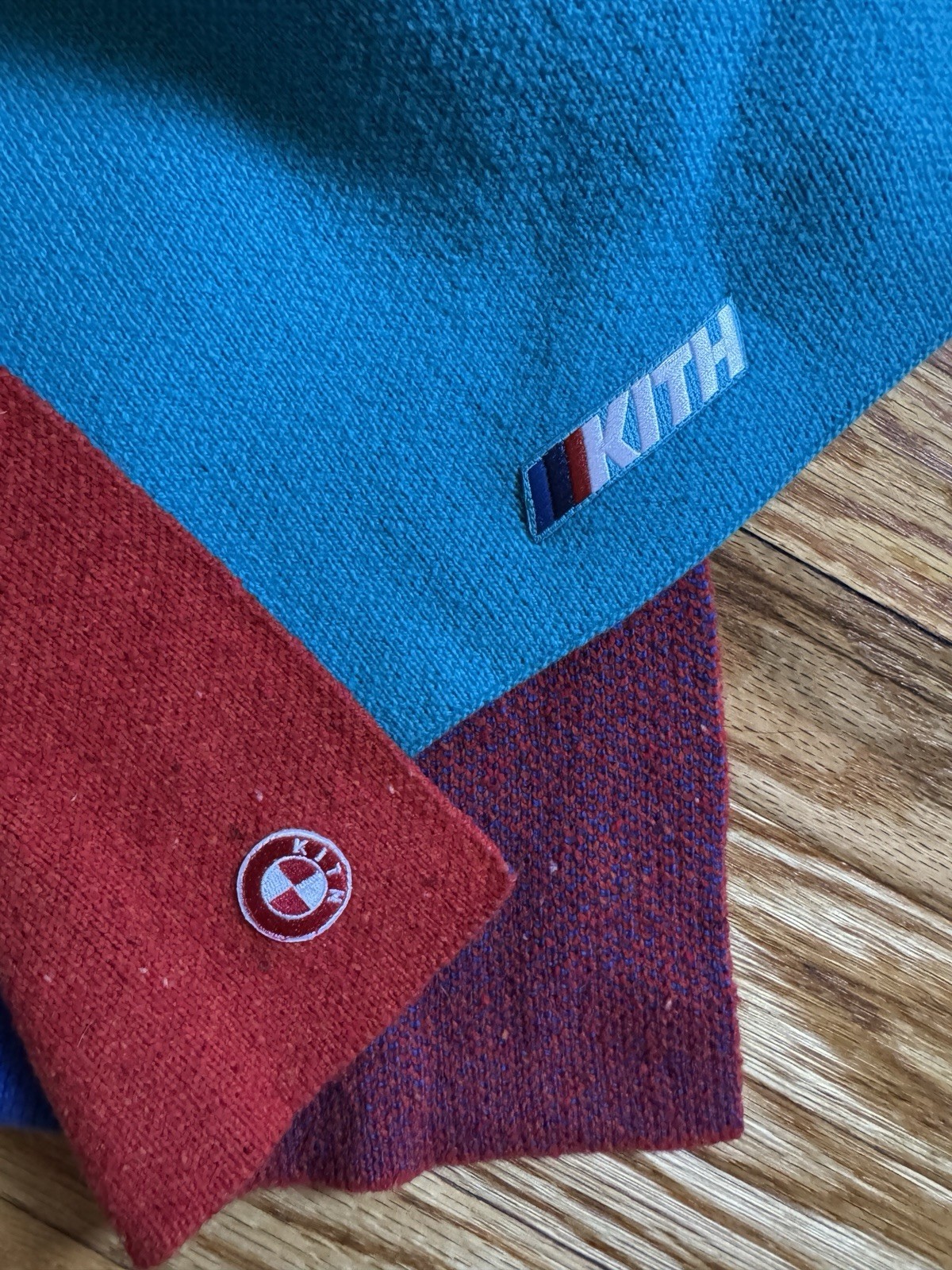 Kith x BMW Colorblock Knit Scarf from the Fall/Winter 2020 – Rare