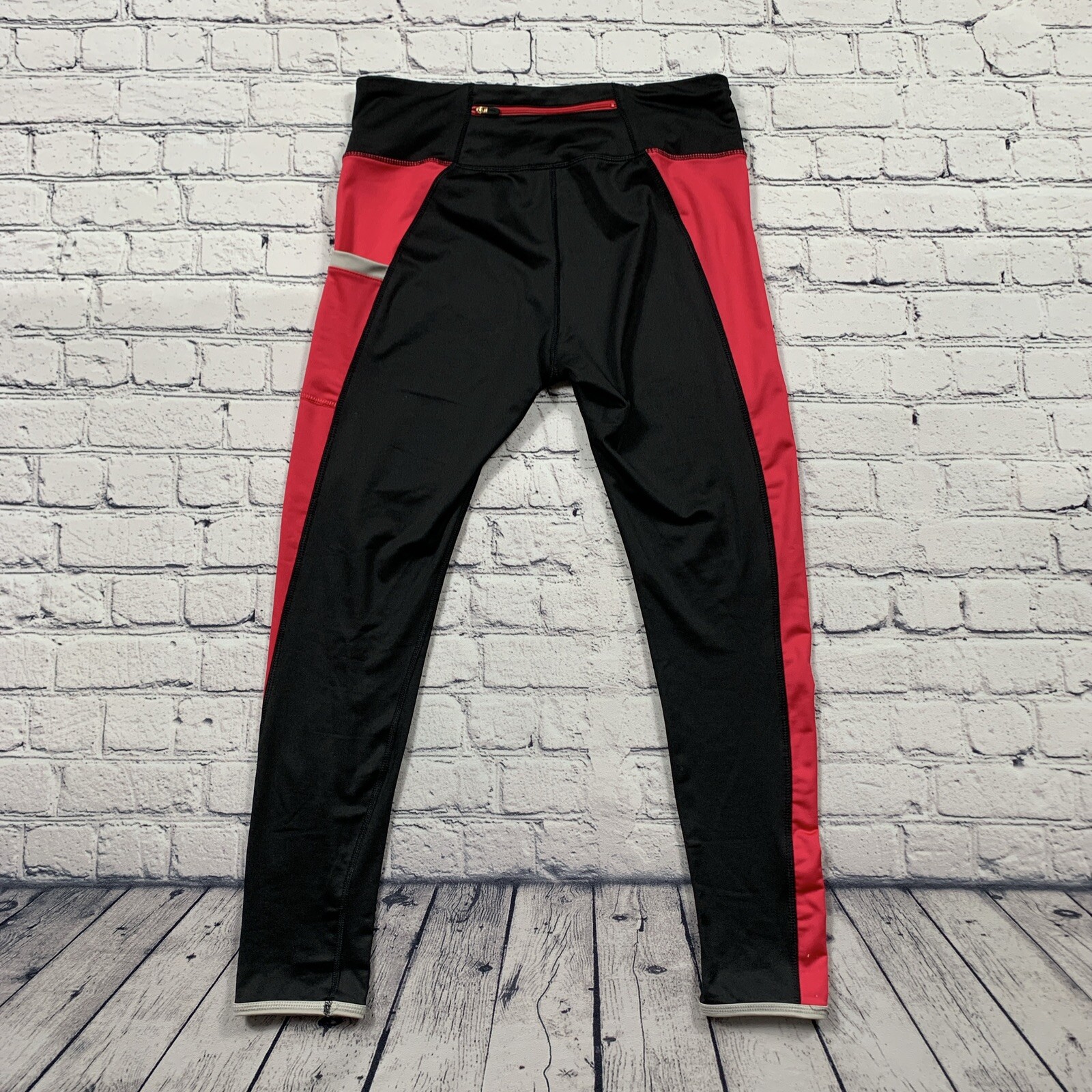 Copper Fit Pro Women’s L Compression Legging Pomegranate/Black Athleisure