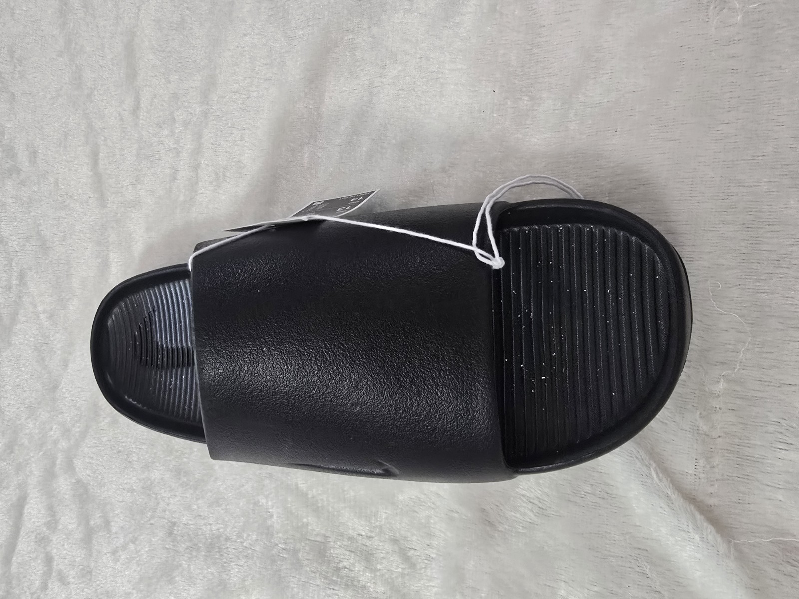 RIGHT SHOE ONLY- Size 13- Men’s Nike Calm Slides in Triple Black