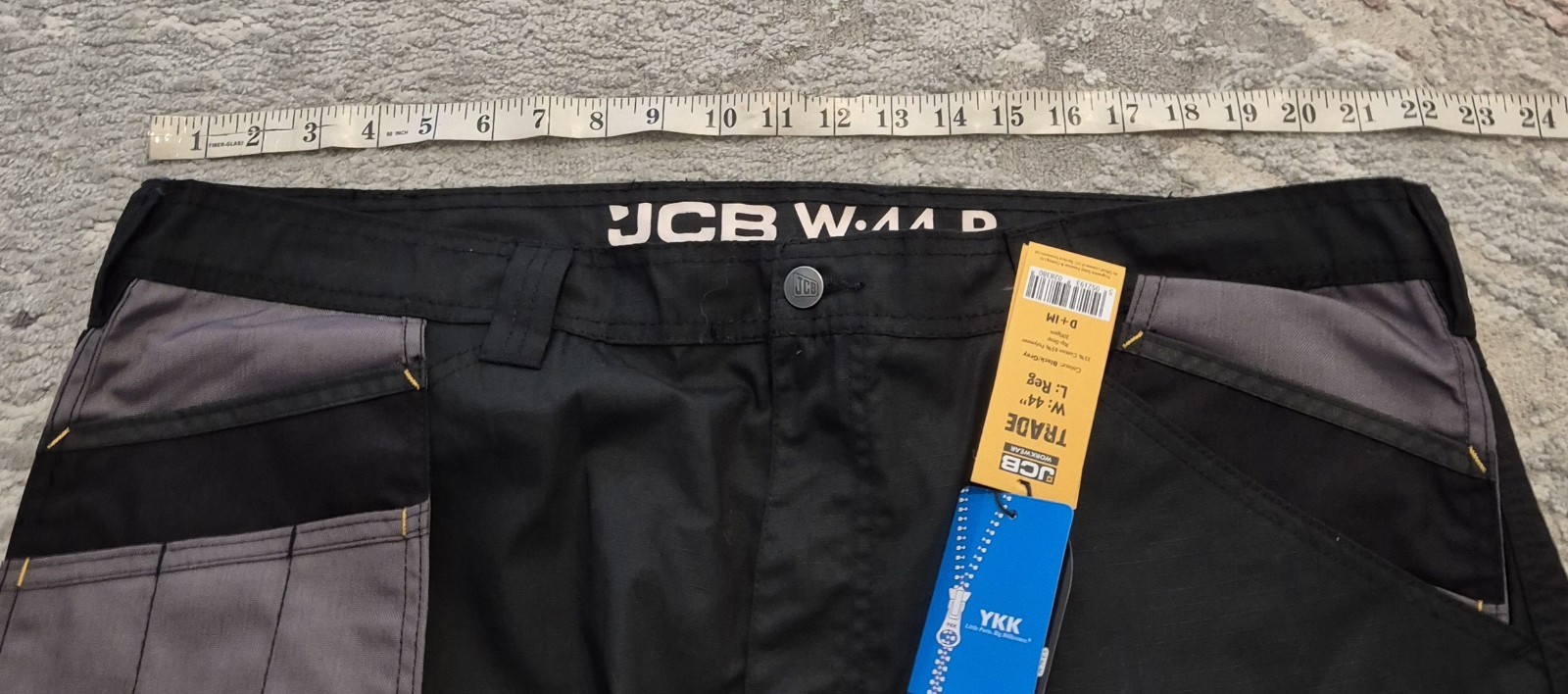 JCB holster Rip Stop Work Wear Multi Pockets Trousers Trade Pants Cargo