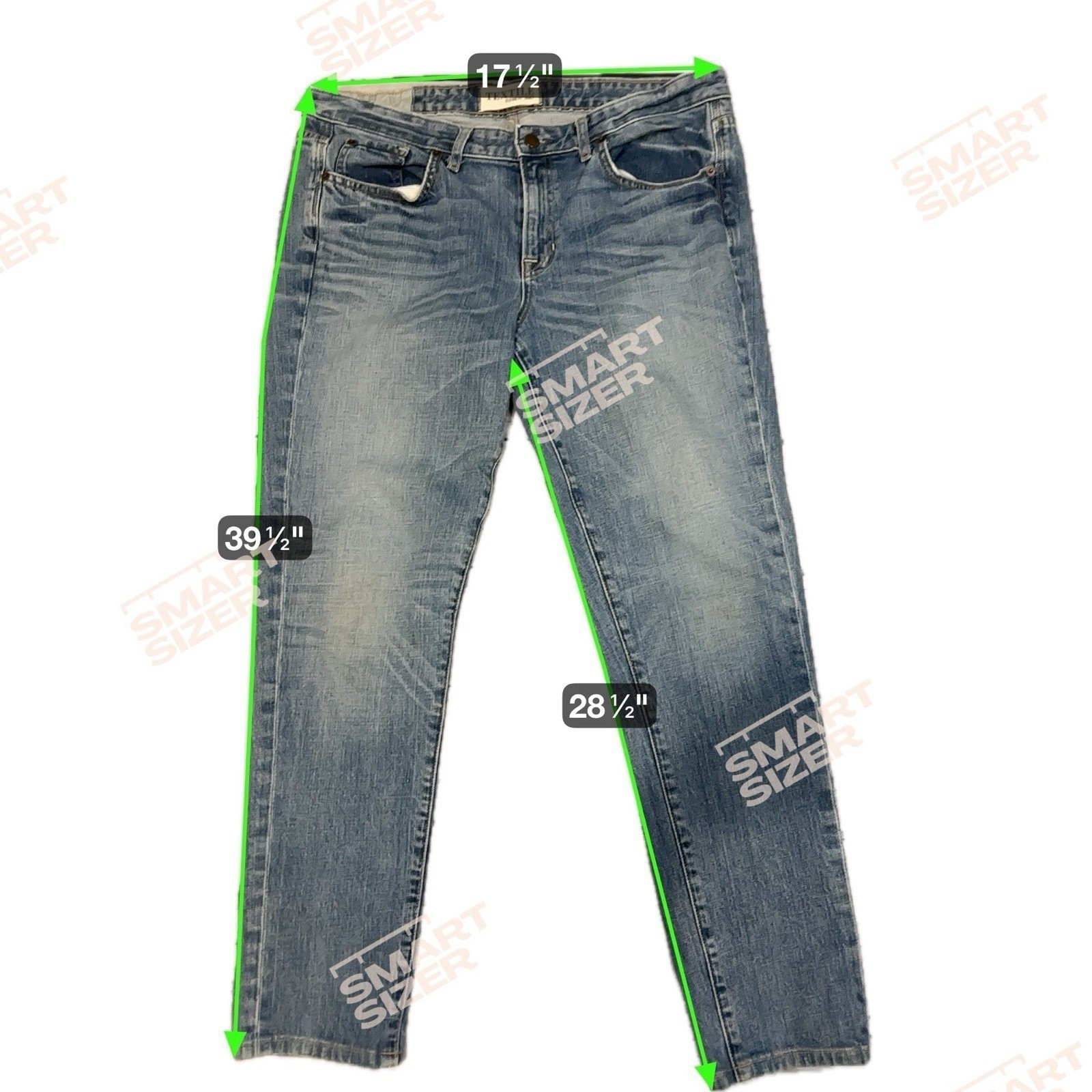 Elizabeth And James Textile Crawford Boot Cut Blue Jeans Size 32