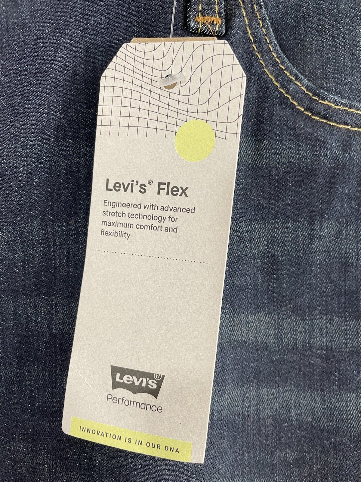 NEW LEVIS 541 Athletic Taper Jeans mens 48×29 Stretch Big &Tall performance flex