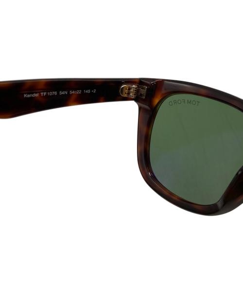 TOM FORD Sunglasses Brown Pre-Owned Japan